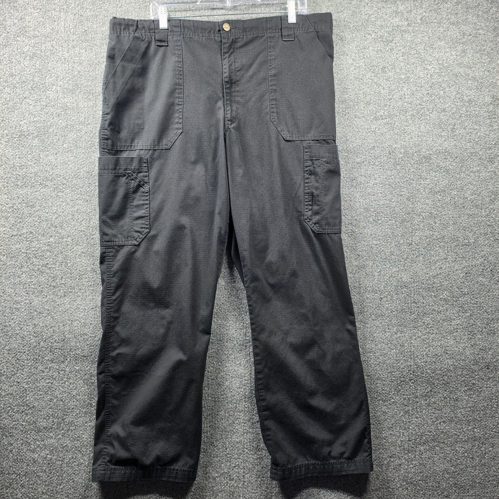 Carhartt Pants Mens Extra Large Cargo Ripstop Utility Workwear Straight Leg